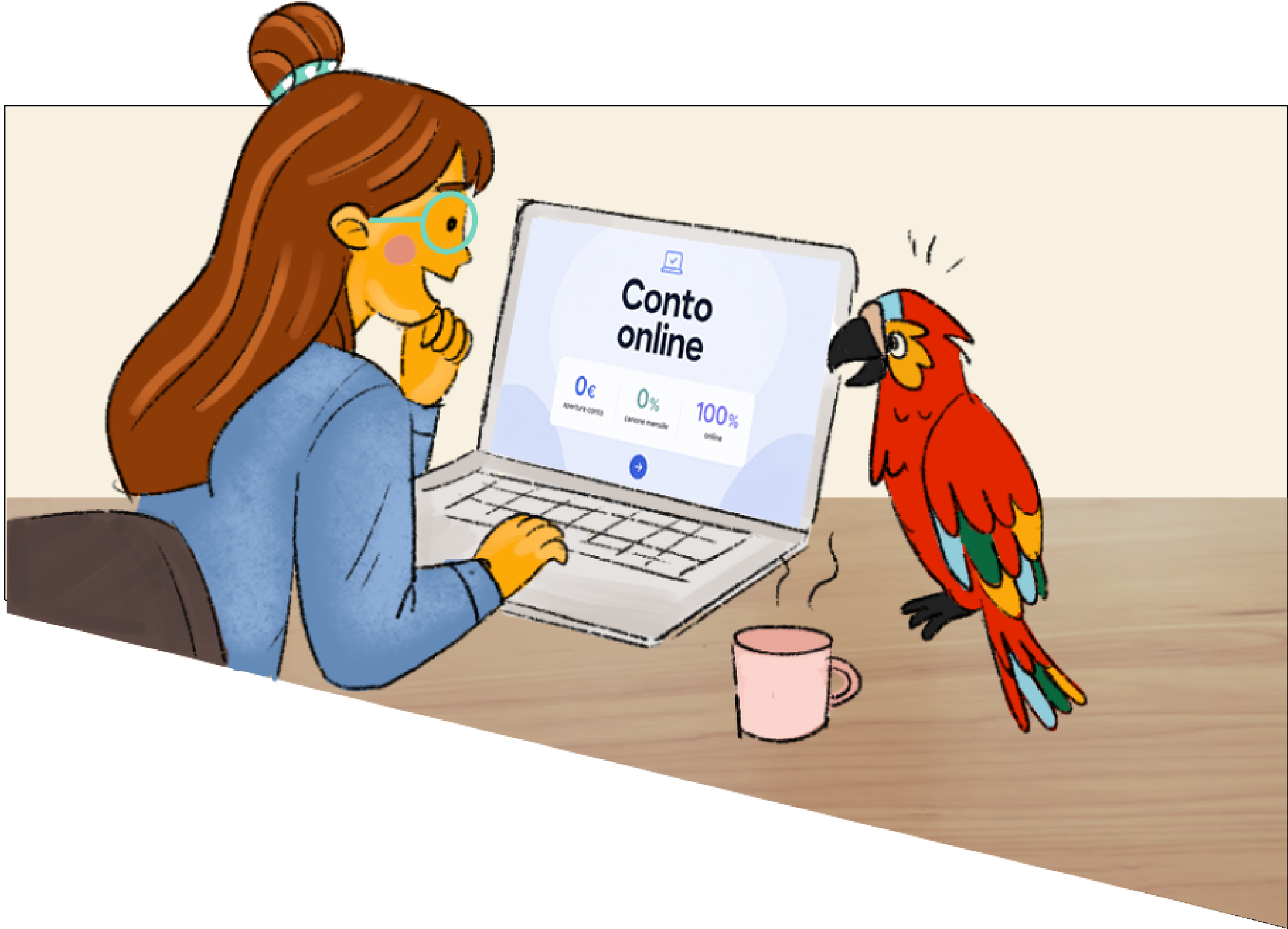 Rosy e il conto online