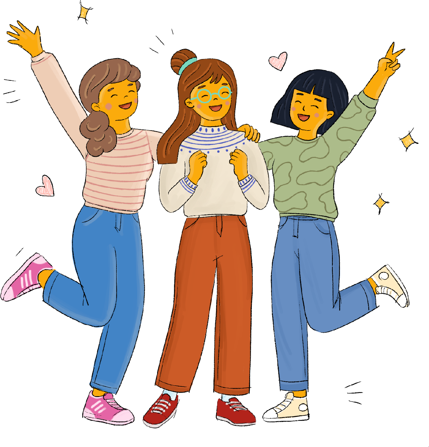 Rosy e le amiche felici