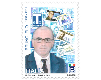 Filatelia Emissione Francobollo Della Serie Tematica Il Senso Civico Dedicato A Bruno Ielo 3 Anniversario Dell Uccisione