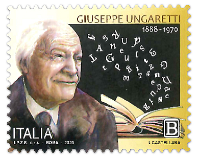 Emissione francobollo Giuseppe Ungaretti