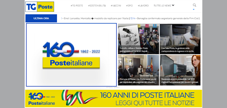 Home page TG Poste