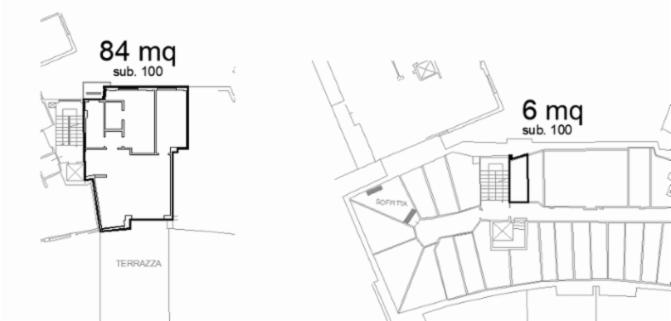 Dettaglio immagine residenziale layout