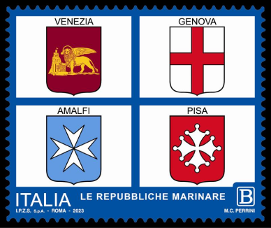 Francobollo Le Repubbliche Marinare