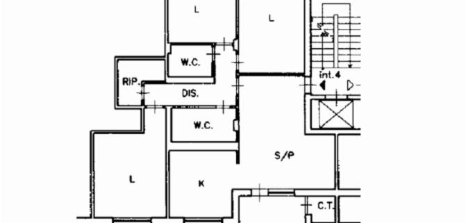 Dettaglio immagine residenziale layout