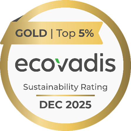 Medaglia Gold di EcoVadis